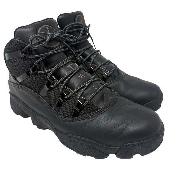 Nike Jordan Winterized 6 Rings Black / Rustic FV3826‑001 Men’s US 11 Boots - Picture 1 of 8